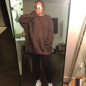 SOLD Oversized vintage sweater